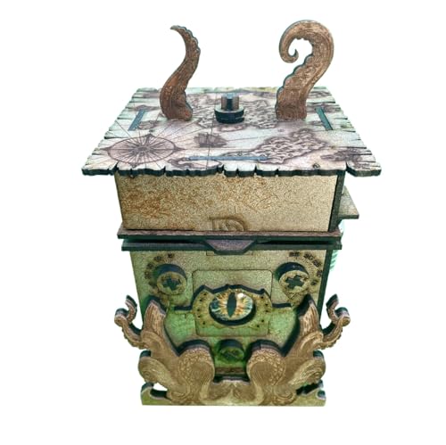 Viking Treasure Puzzle Box Game – Escape Room Adventure in a Box | Resettable Puzzle Challenge | Gift Idea for Adults & Teens