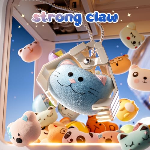 Skirfy Space Claw Machine for Kids, Large Electronic Game Vending Machine,Candy Dispenser Arcade Game for Kids,Birthday for Girls Boys(Blue)
