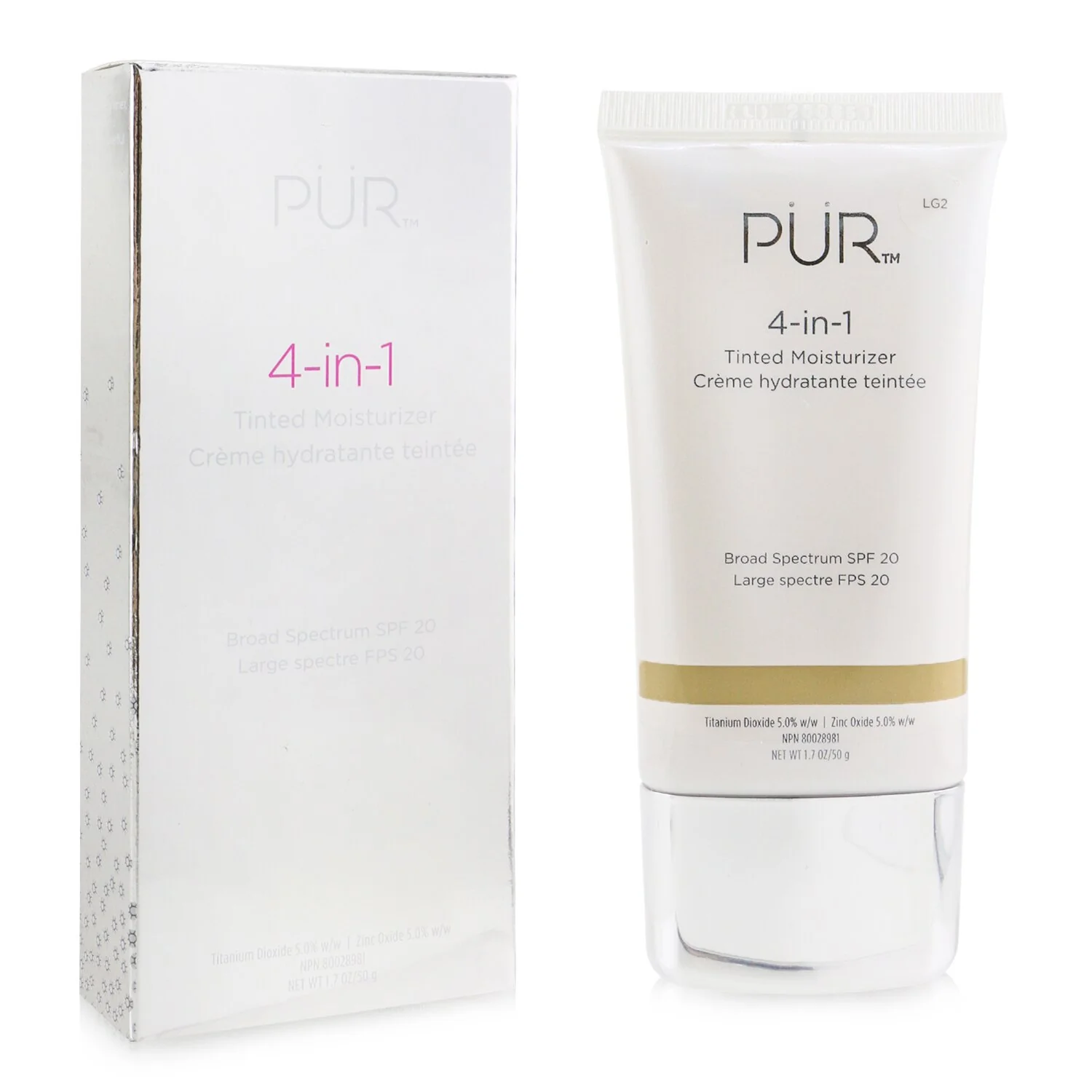 PUR (PurMinerals) 4 in 1 Tinted Moisturizer Broad Spectrum SPF 20 - # LP3  50g/1.7oz