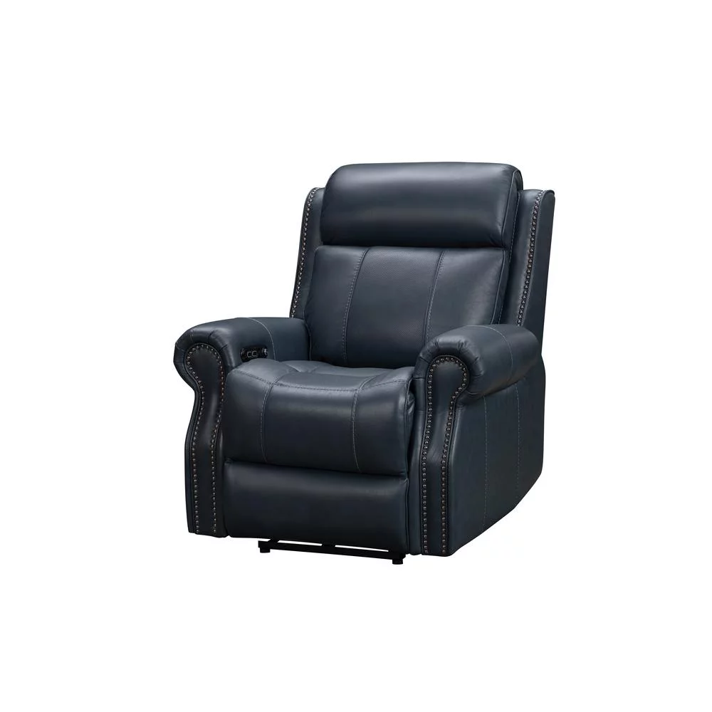 Barcalounger 9PHHC-3717 Demara HC Power Recliner & Heating / Cooling, Blue