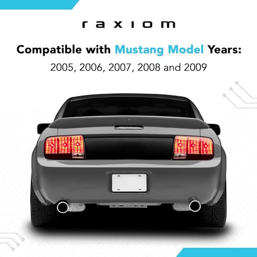 Raxiom Tail Light Sequencer Harness Kit with Tuning Plug and Play Wire Fits Mustang 1996-2004 Excluding 1999-2001 Cobra