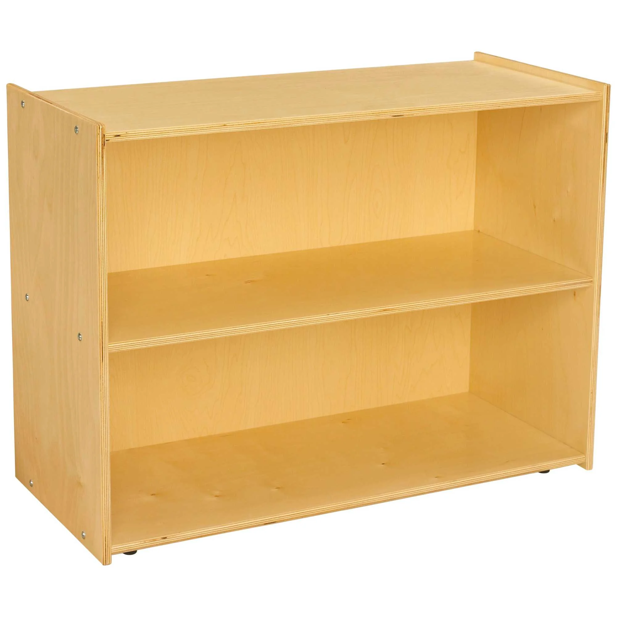 Childcraft ABC Furnishings 2-Shelf Deep Shelf Storage Units, 36 x 16 x 27-3/8 Inches