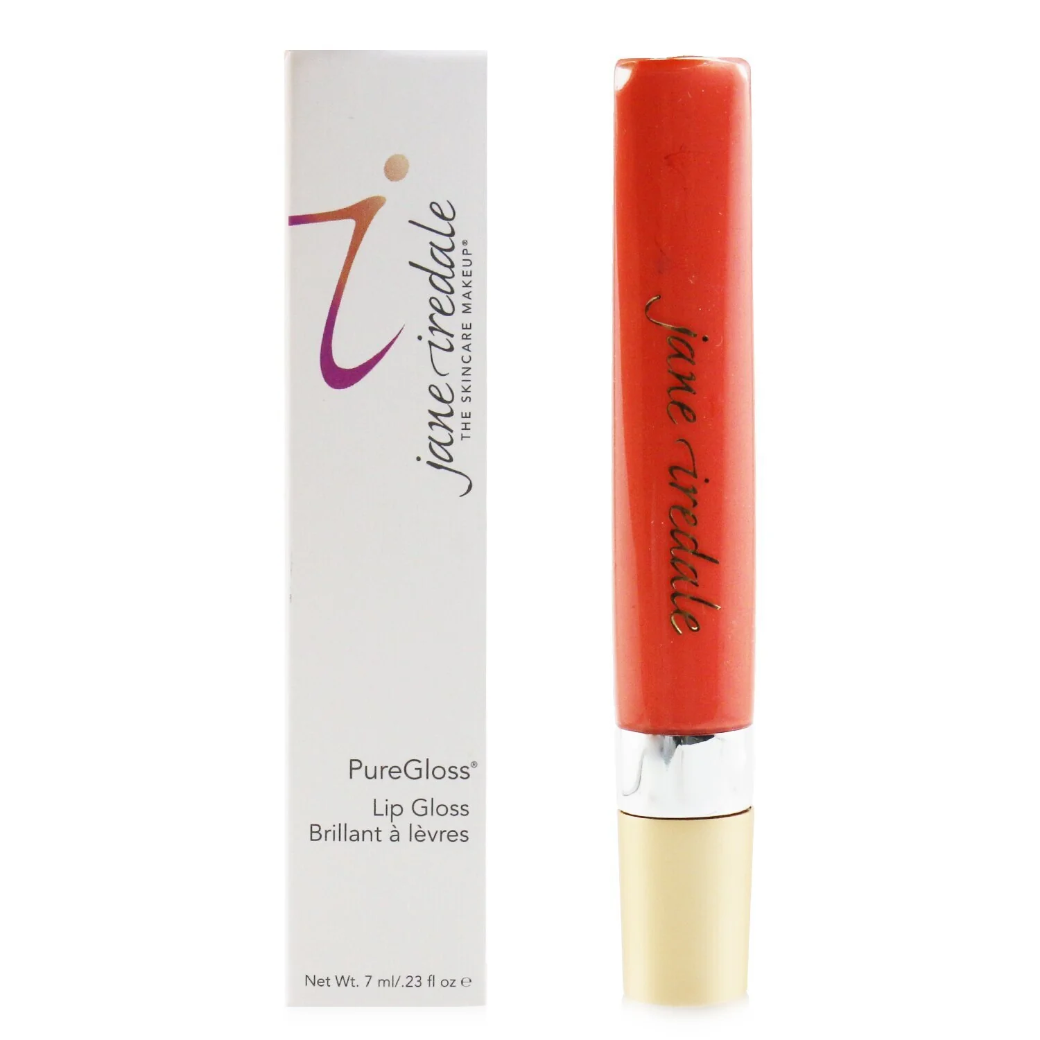 Jane Iredale PureGloss Lip Gloss (New Packaging) - Soft Peach  7ml/0.23oz