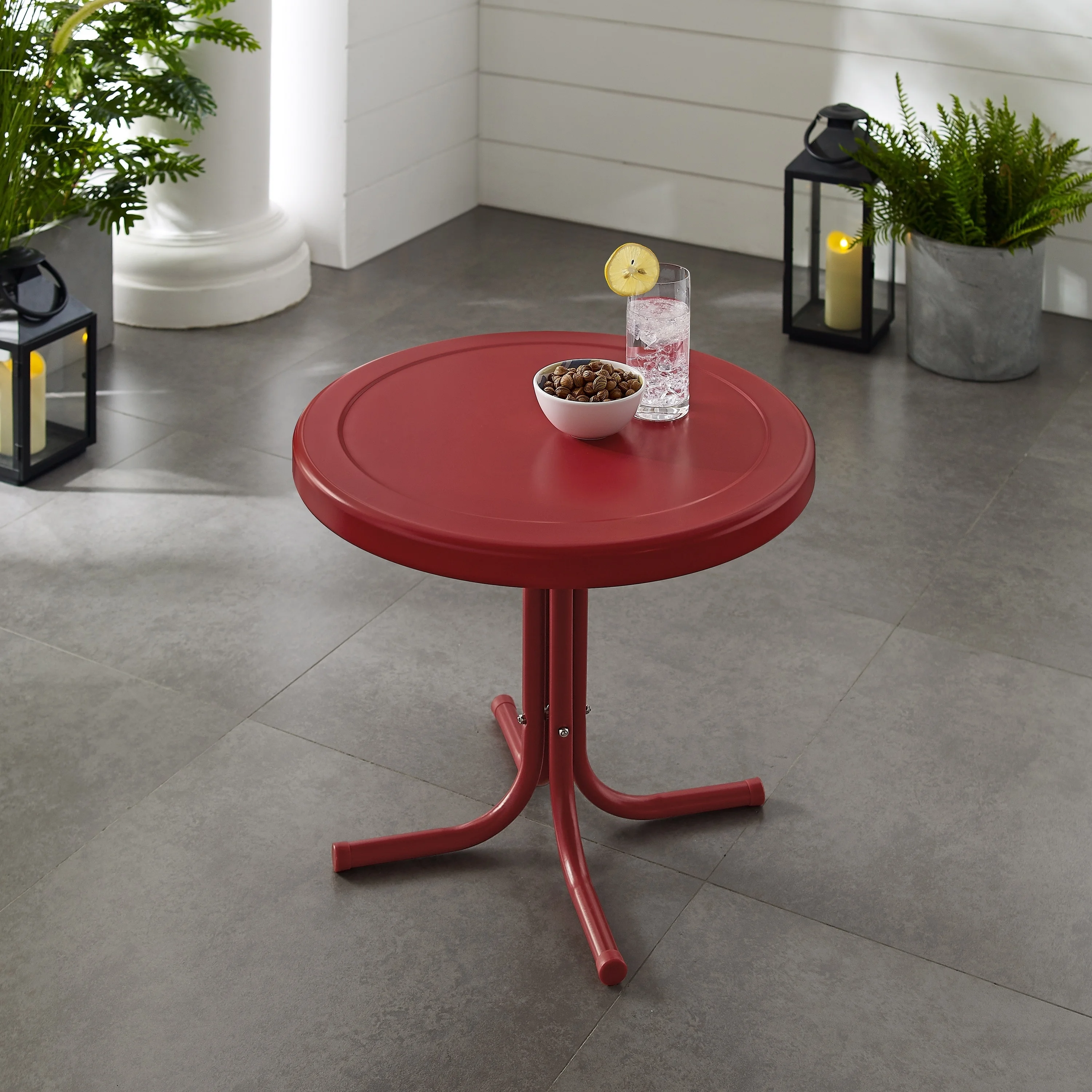 Crosley Griffith Retro Oudoor Patio Side Table
