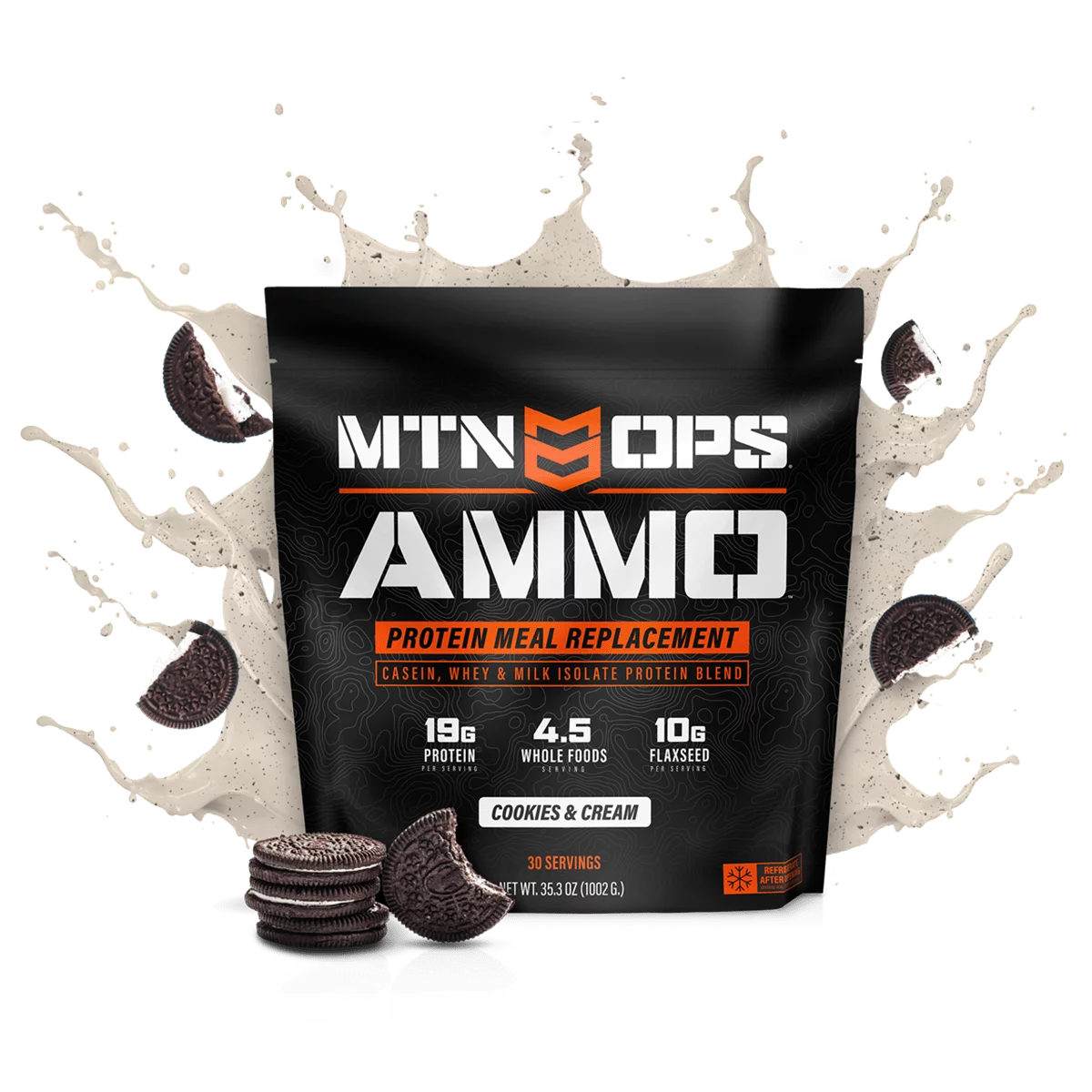 MTN OPS Ammo (Vanilla Shake) Protein Meal Replacement #1013-77449