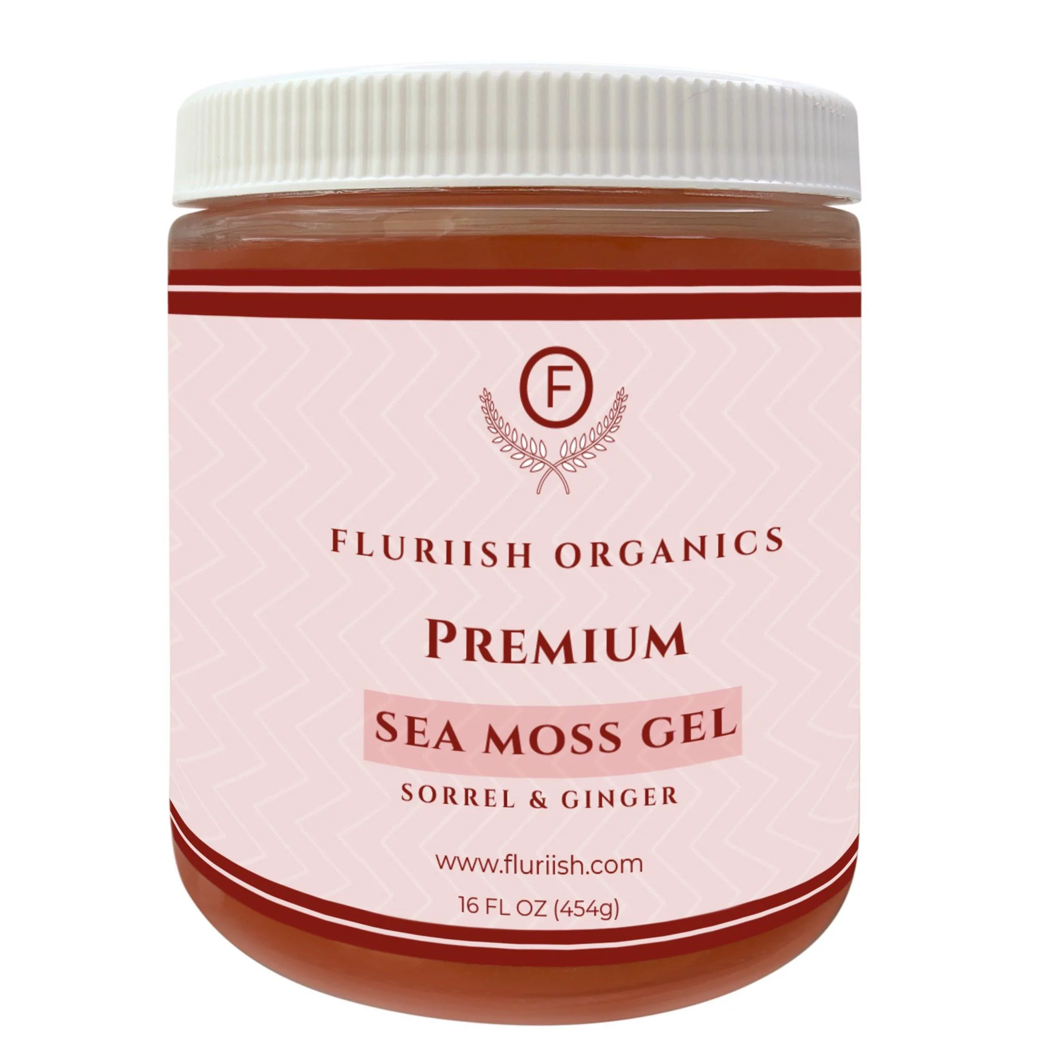 Organic Sorrel and Ginger Sea Moss Gel