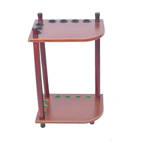 7 Hole Billiard Cue Rack - Multifunctional Pool Stick Stand & Mounting Accessories for Game Room, Home & Club - Perfect for Organizing Cues & Enhancing Billiards Experience