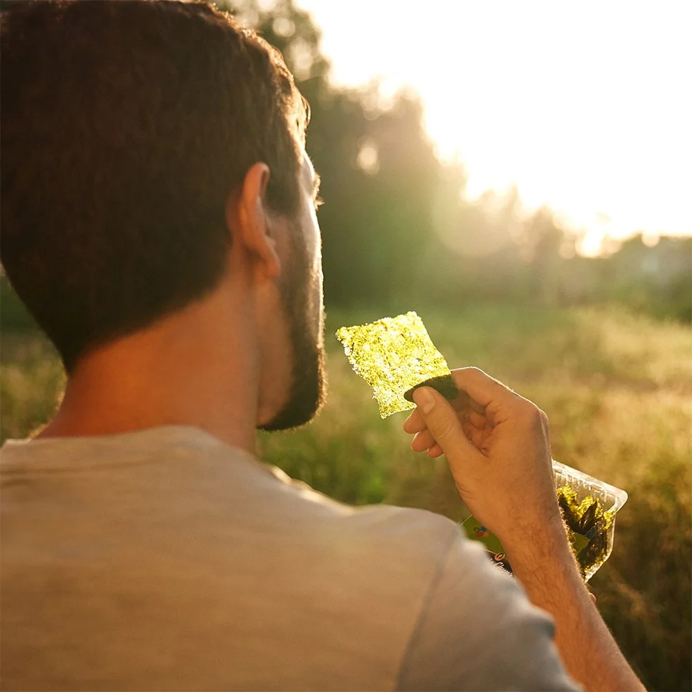 Annie Chun's - Roasted Organic Seaweed, Sesame-Flavor, Keto, Vegan, Gluten-Free, Dairy Free, Light & Airy, Hearty & Delicious Snacks, 0.35-Oz (Pack Of 12)