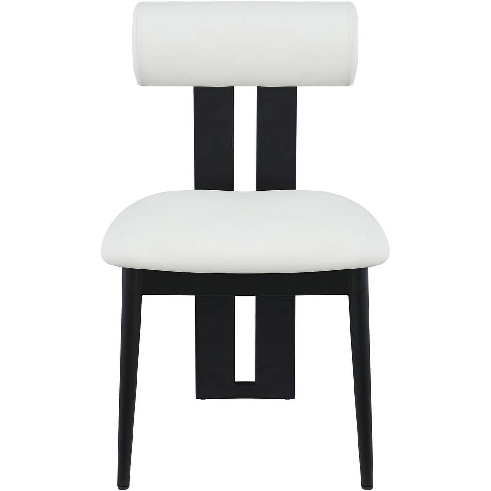 Meridian Furniture Dario Cream Vegan Leather Dining Chair (Set of 2)