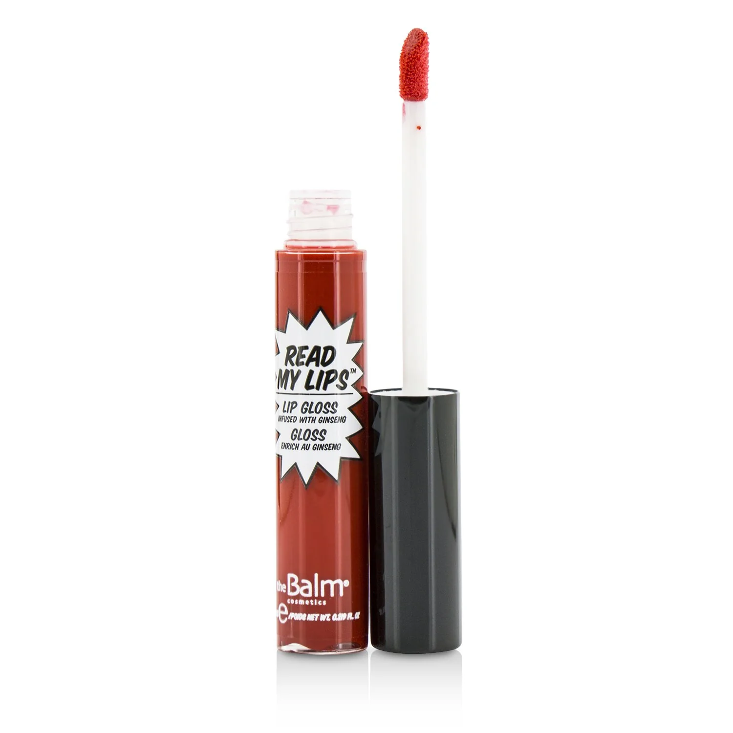 TheBalm Read My Lips (Lip Gloss Infused With Ginseng) - #Pow!  6.5ml/0.219oz