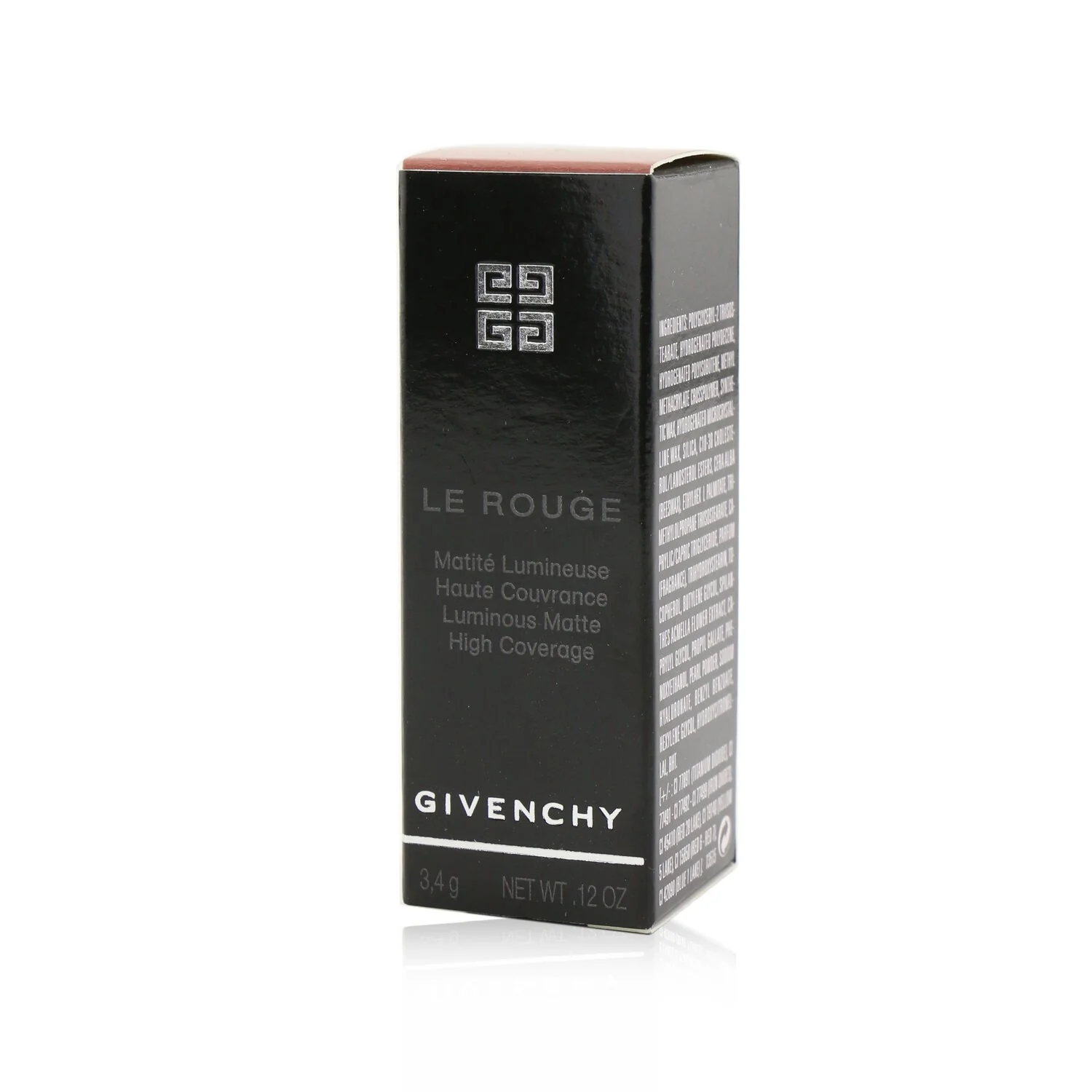 Givenchy Le Rouge Luminous Matte High Coverage Lipstick - # 333 L'interdit  3.4g/0.12oz
