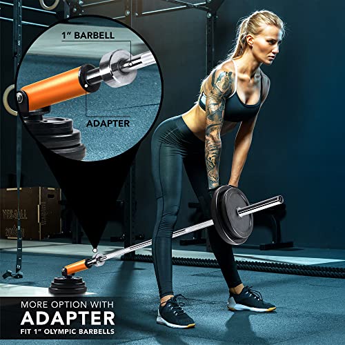 Yes4All T-Bar Row Plate Post Insert Landmine Attachment – Fit 1