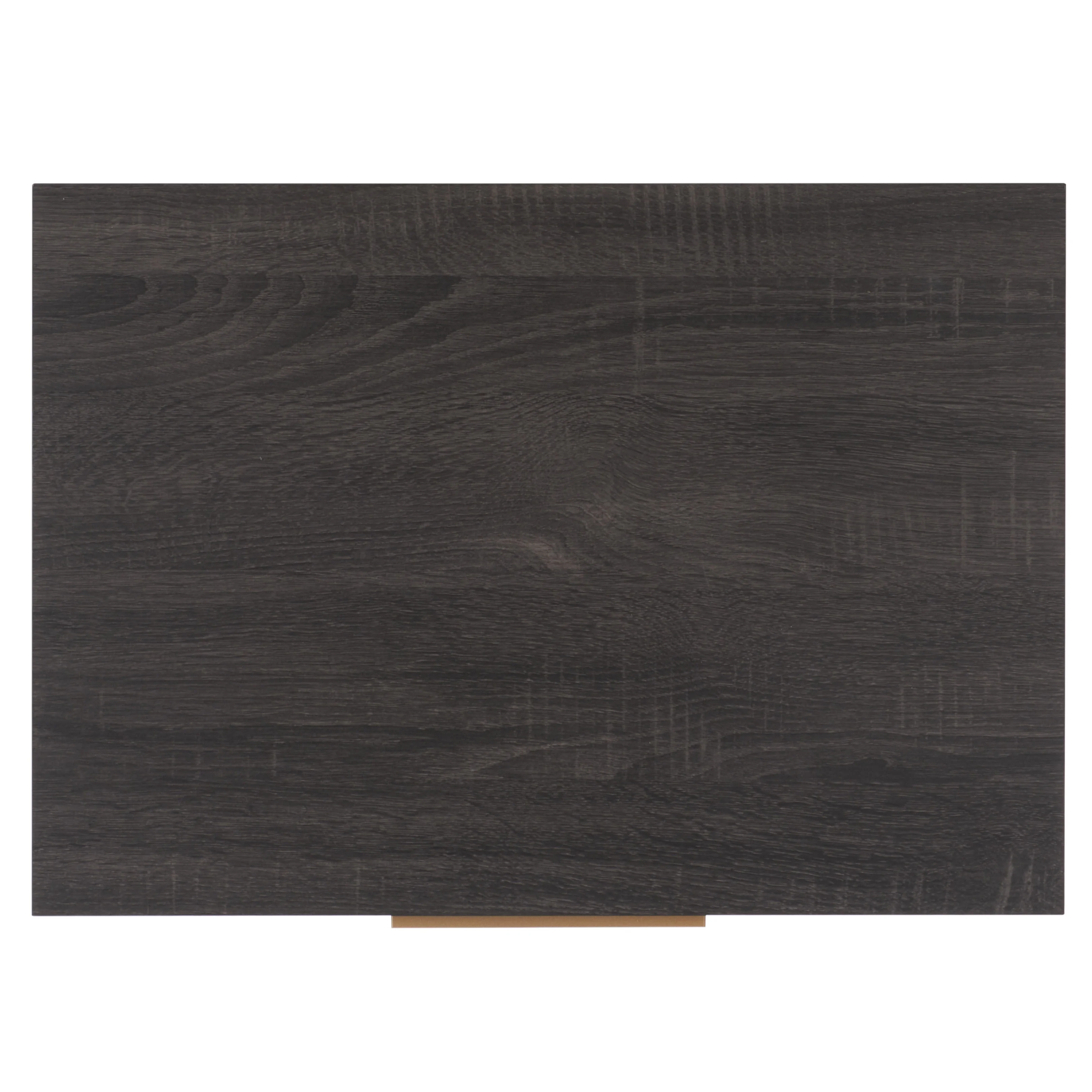 SAFAVIEH Lylia 2 Drawer Nightstand, Distressed Black/Gold Legs/Gold Handle (22.1 in. W x 15.7 in. D x 22.8 in. H)