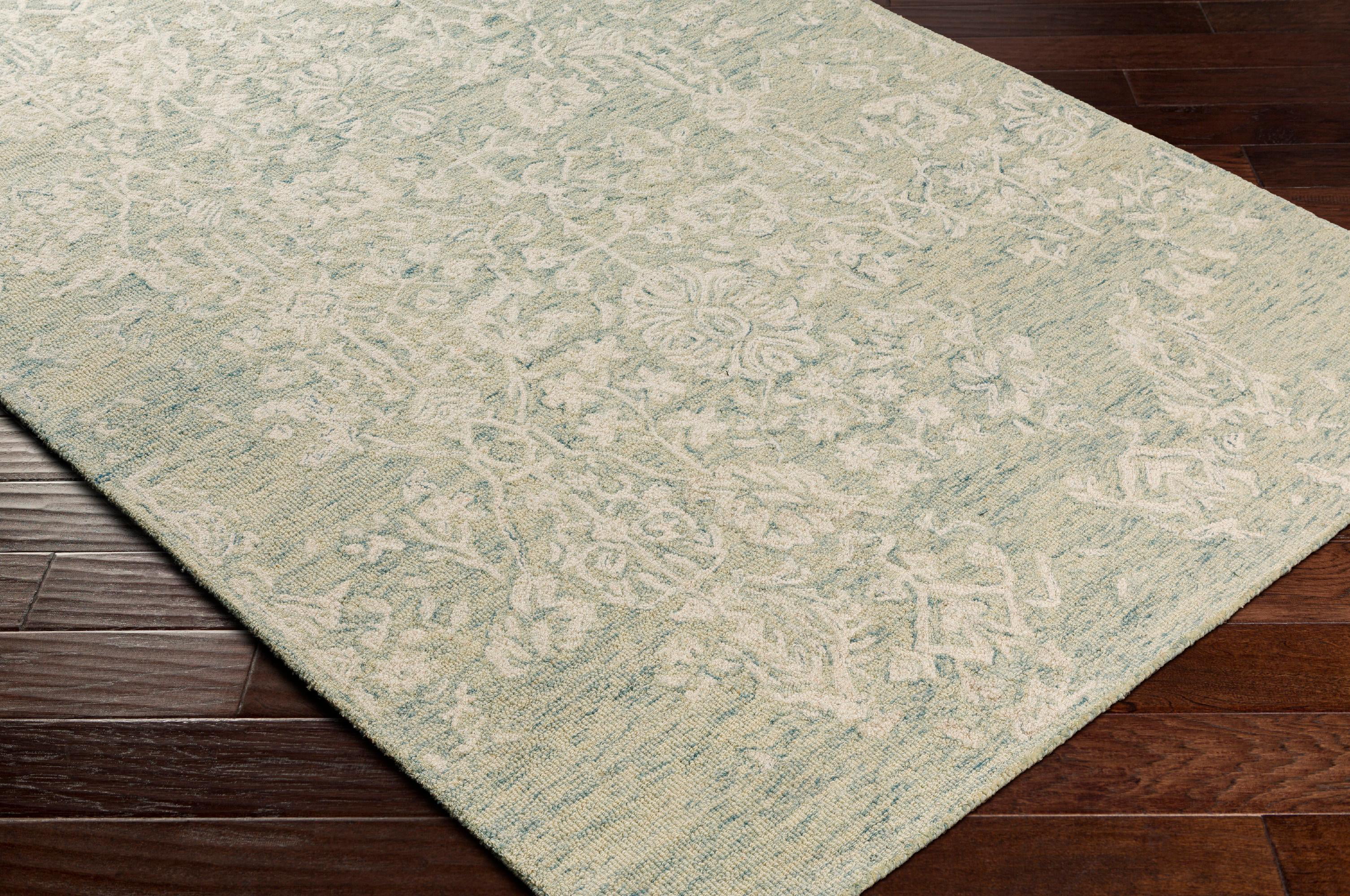 Mark&Day Area Rugs, 8x10 Oldenburg Traditional Light Green Area Rug (8' x 10')