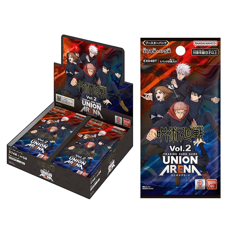 Union Arena Card Game: Booster Box Jujutsu Kaisen Volume 2 (UEX02BT) - 16 Packs