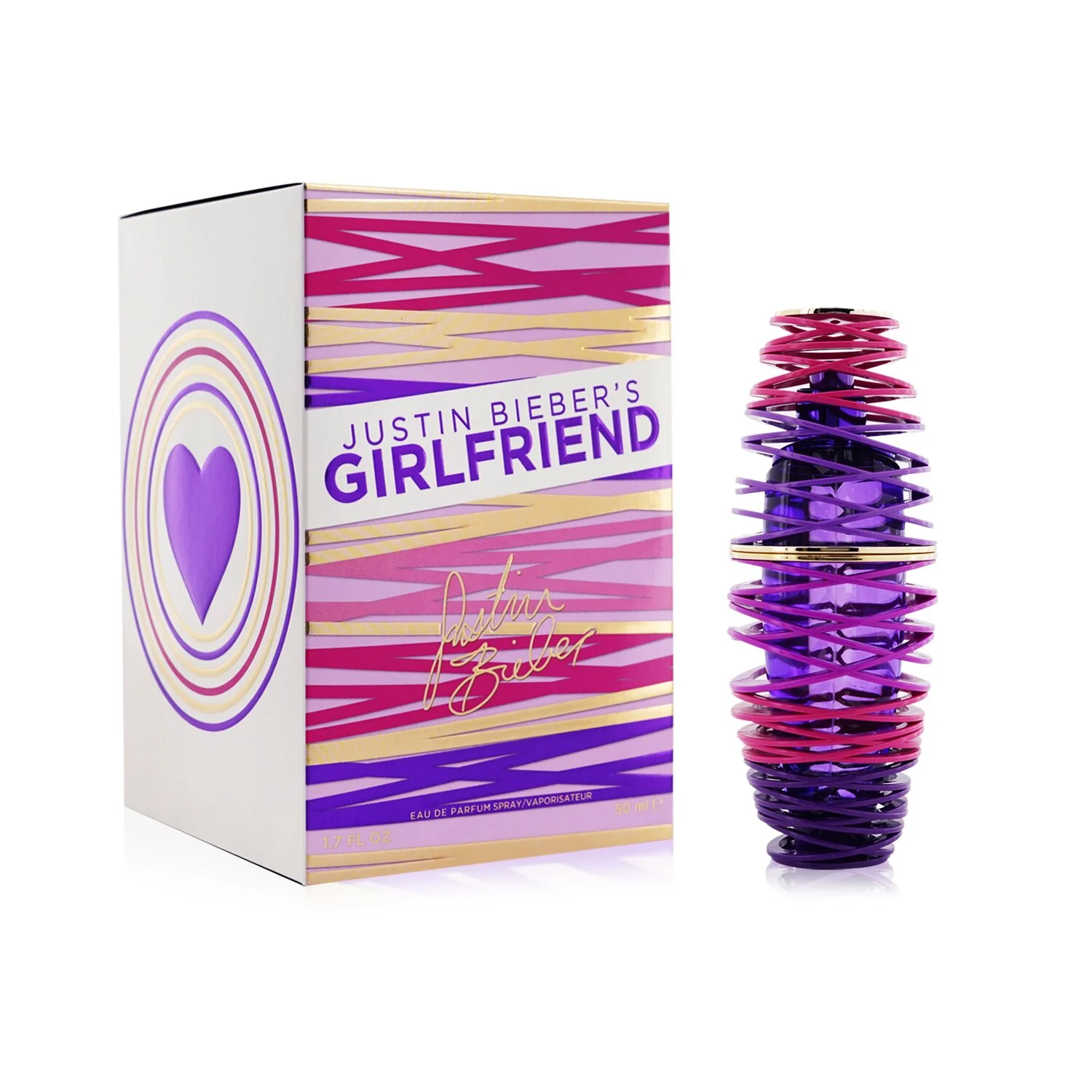 Justin Bieber Girlfriend Eau De Parfum Spray  50ml/1.7oz