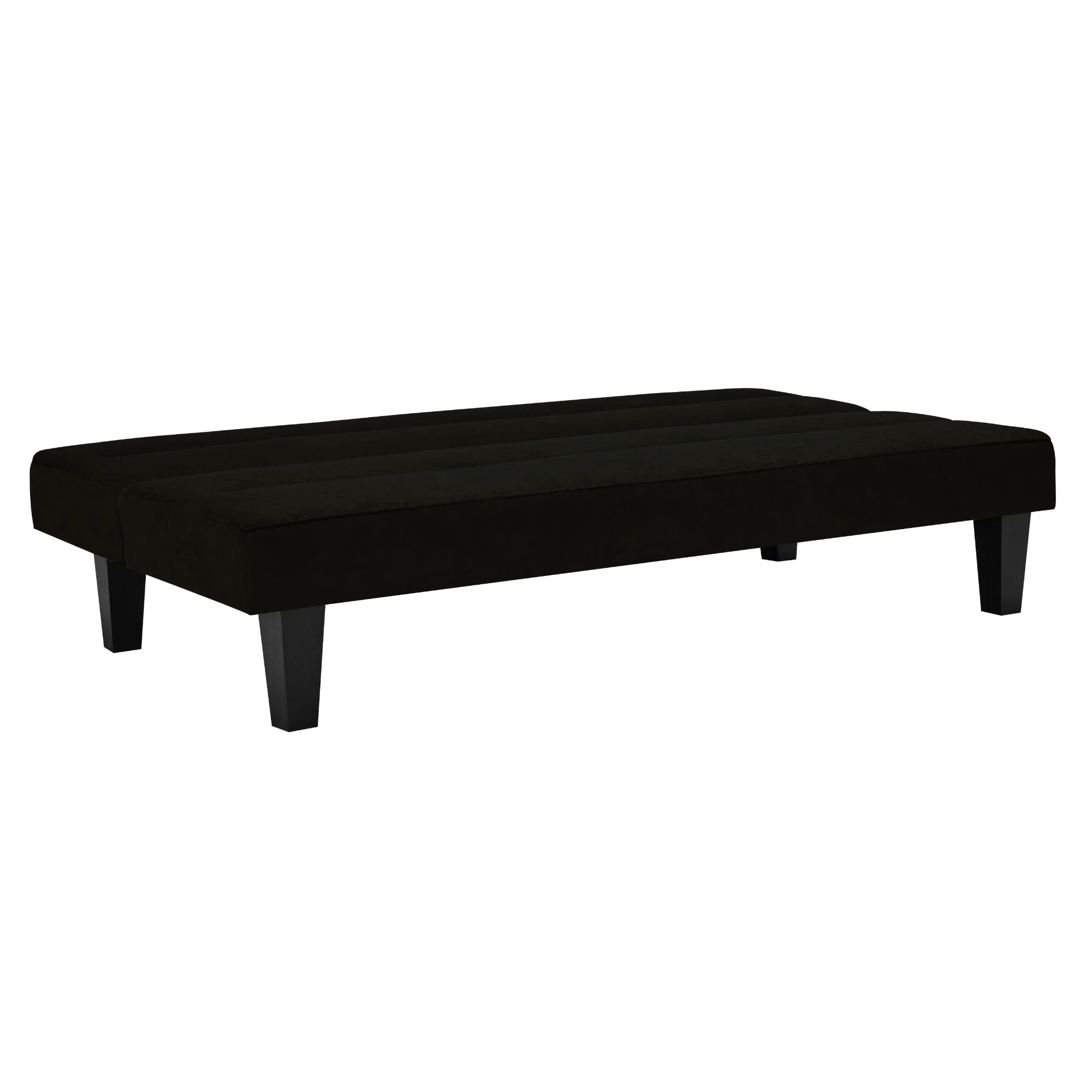 DHP Kebo Futon with Microfiber Cover, Black