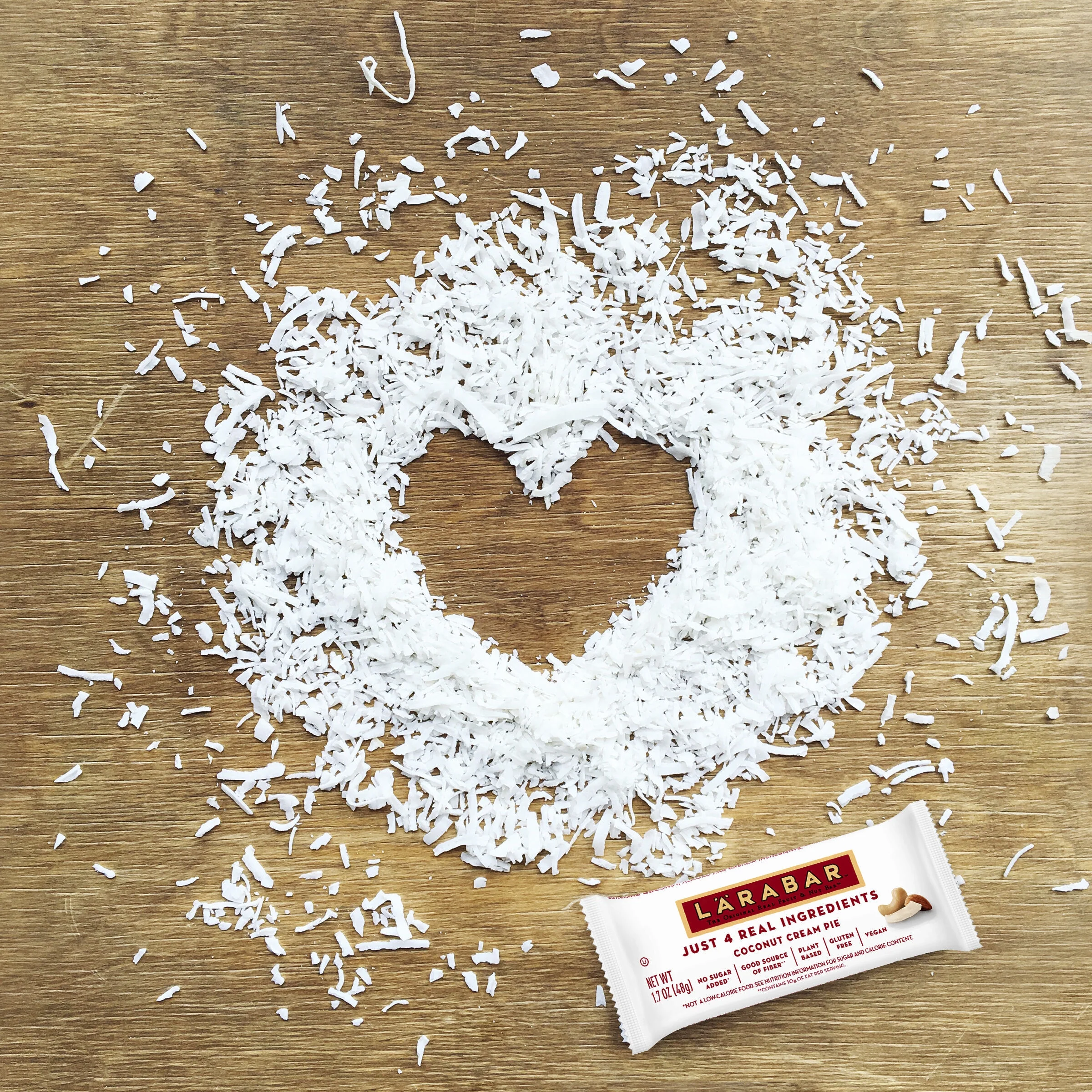 Larabar Coconut Cream Pie, Gluten Free Vegan Fruit & Nut Bar, 16 Ct