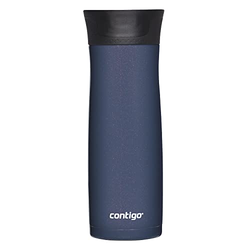 Contigo AUTOSEAL West Loop Vacuum-Insulated Stainless Steel Travel Mug with Easy-Clean Lid 20 oz Sake