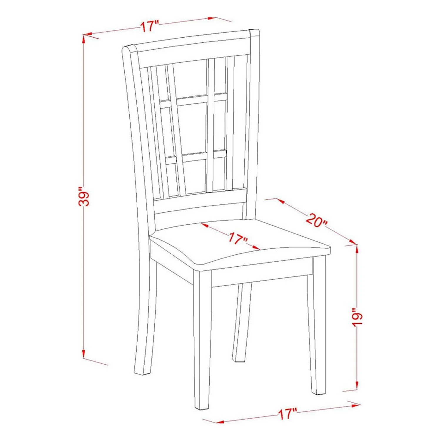 Kitchen Table Set-Dining Table And 2 Wood Kitchen Chairs-Finish:Black & Cherry,Number of Items:3,Shape:Round,Style:Microfiber Seat