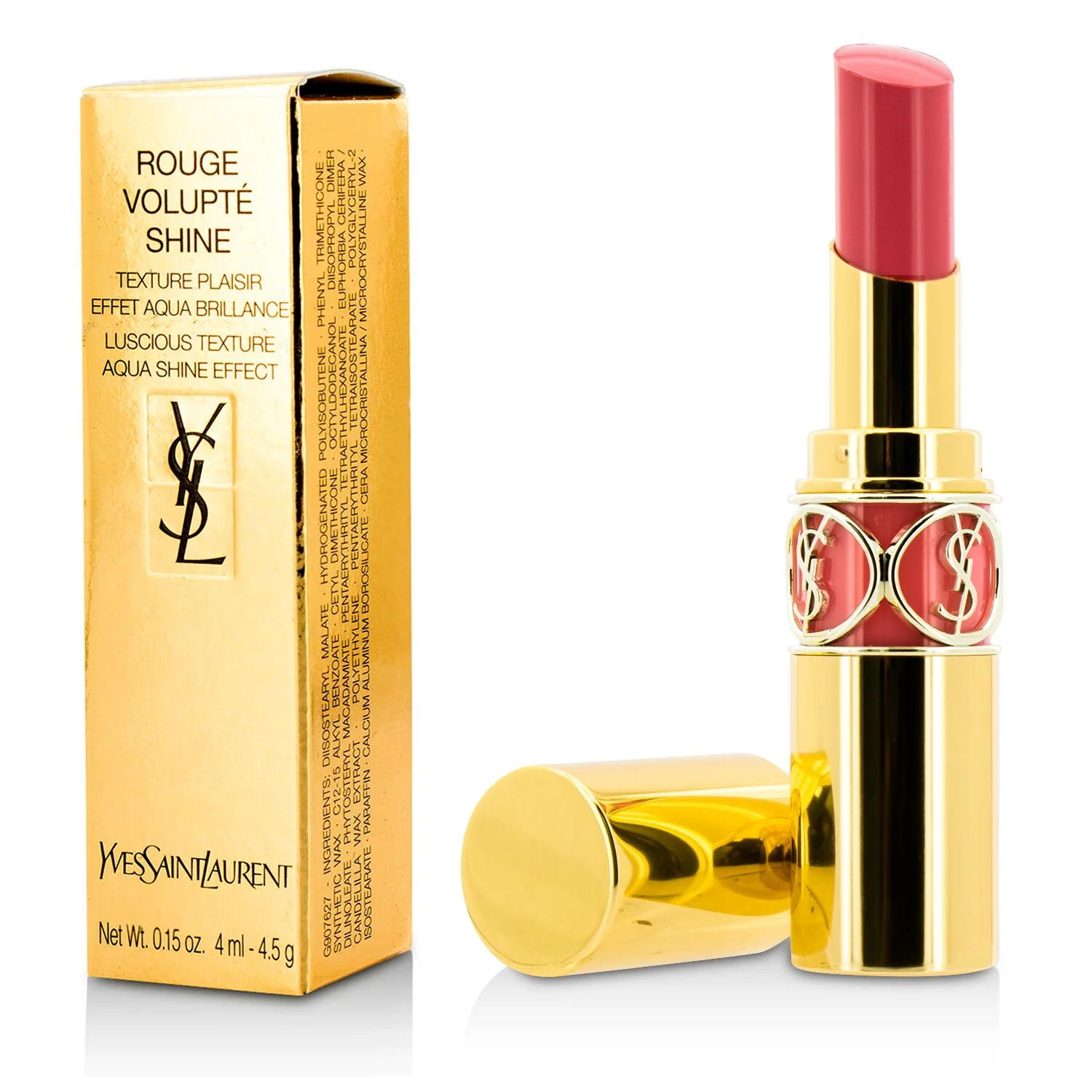 Yves Saint Laurent Rouge Volupte Shine - # 130 Burnt Suede  3.2g/0.11oz