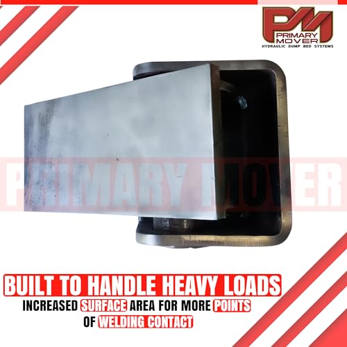 Heavy Duty 2Pcs Dump Truck Trailer Body Hinges - Greasable Weld-On Solid Steel Dump Trailer Hinges