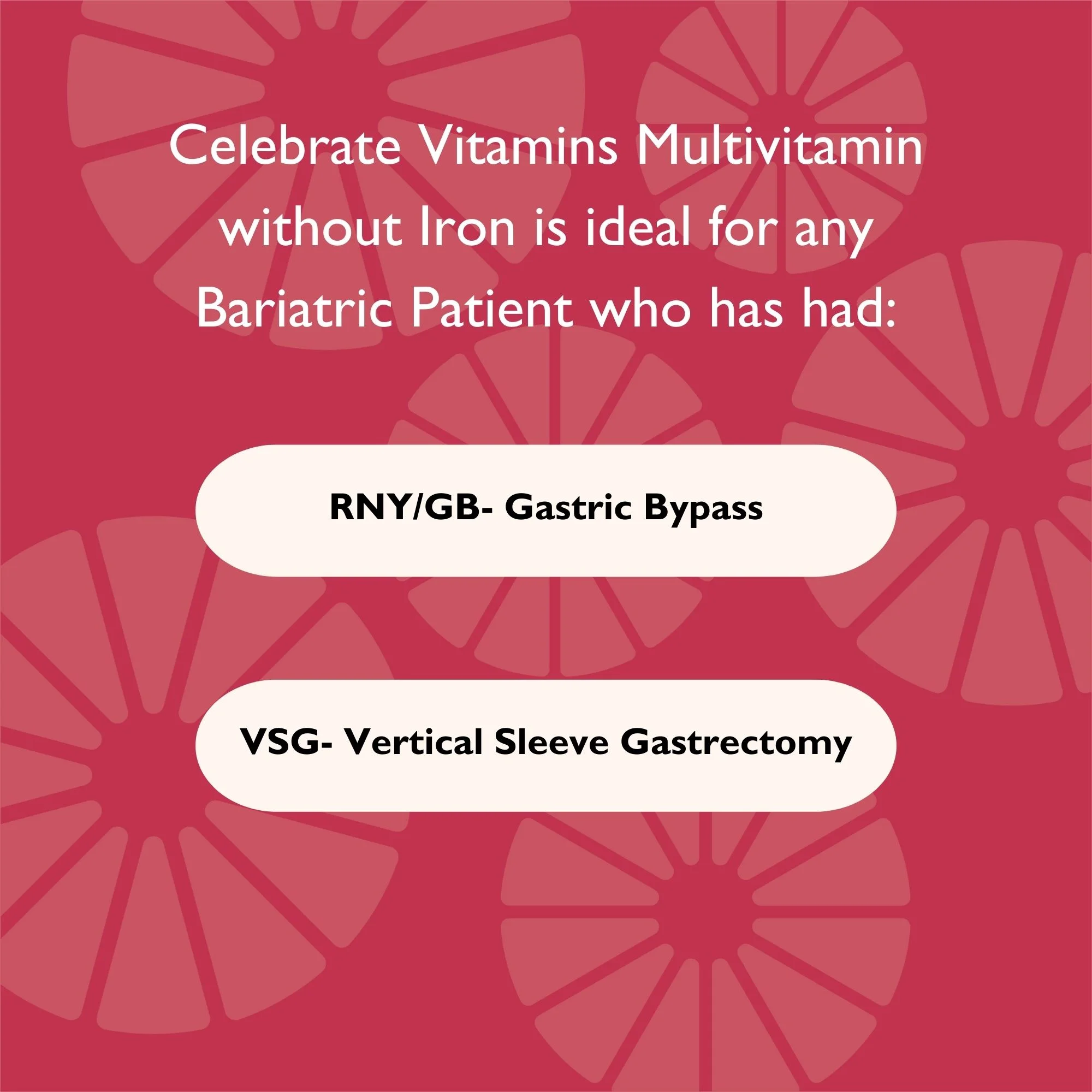 Celebrate Vitamins Bariatric Multivitamin without Iron Capsules, 90 count