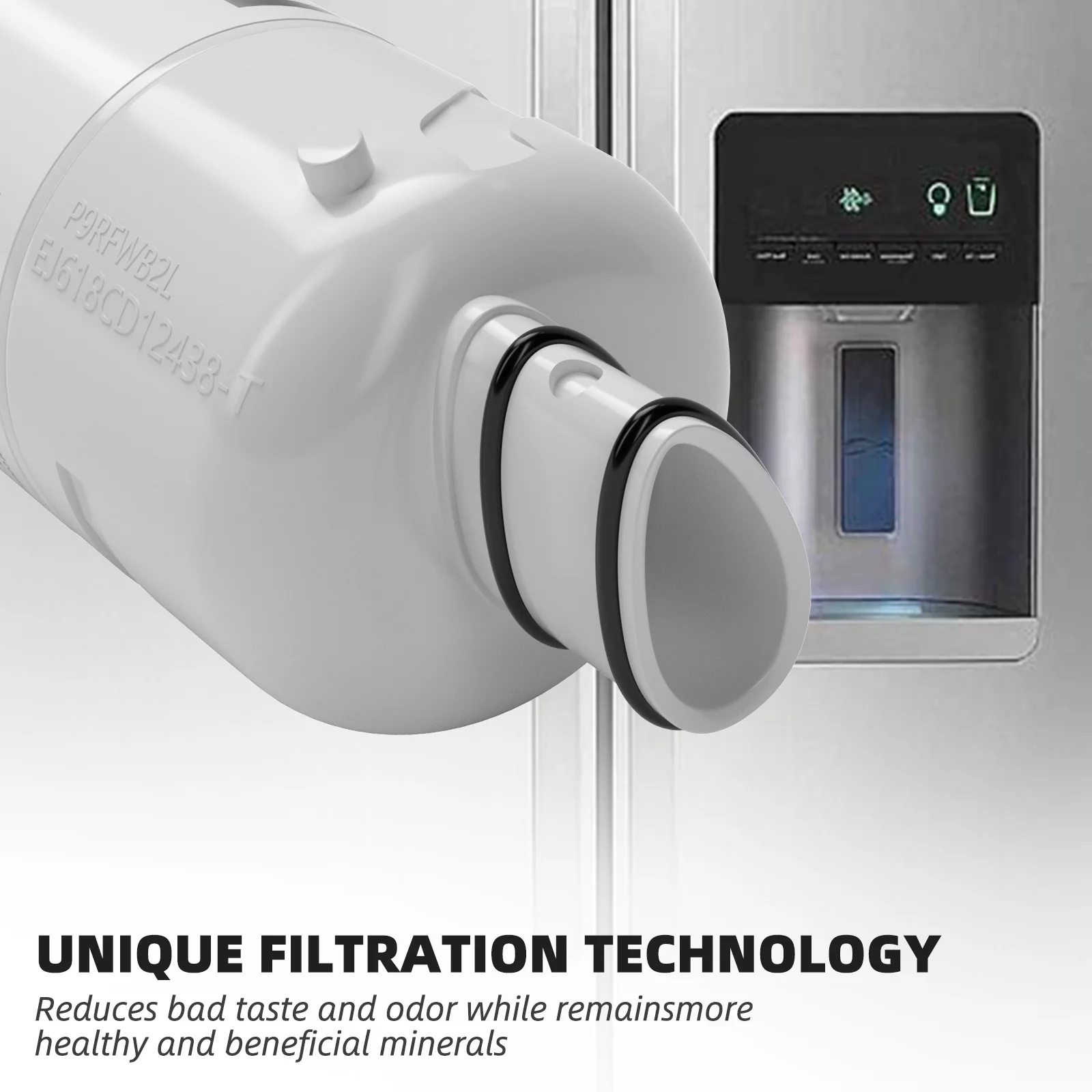 4 Pack Kenmore 9082 Replacement Refrigerator Filter Replacement for 46-9082,P6RFWB2,Kenmore 9903, 9082