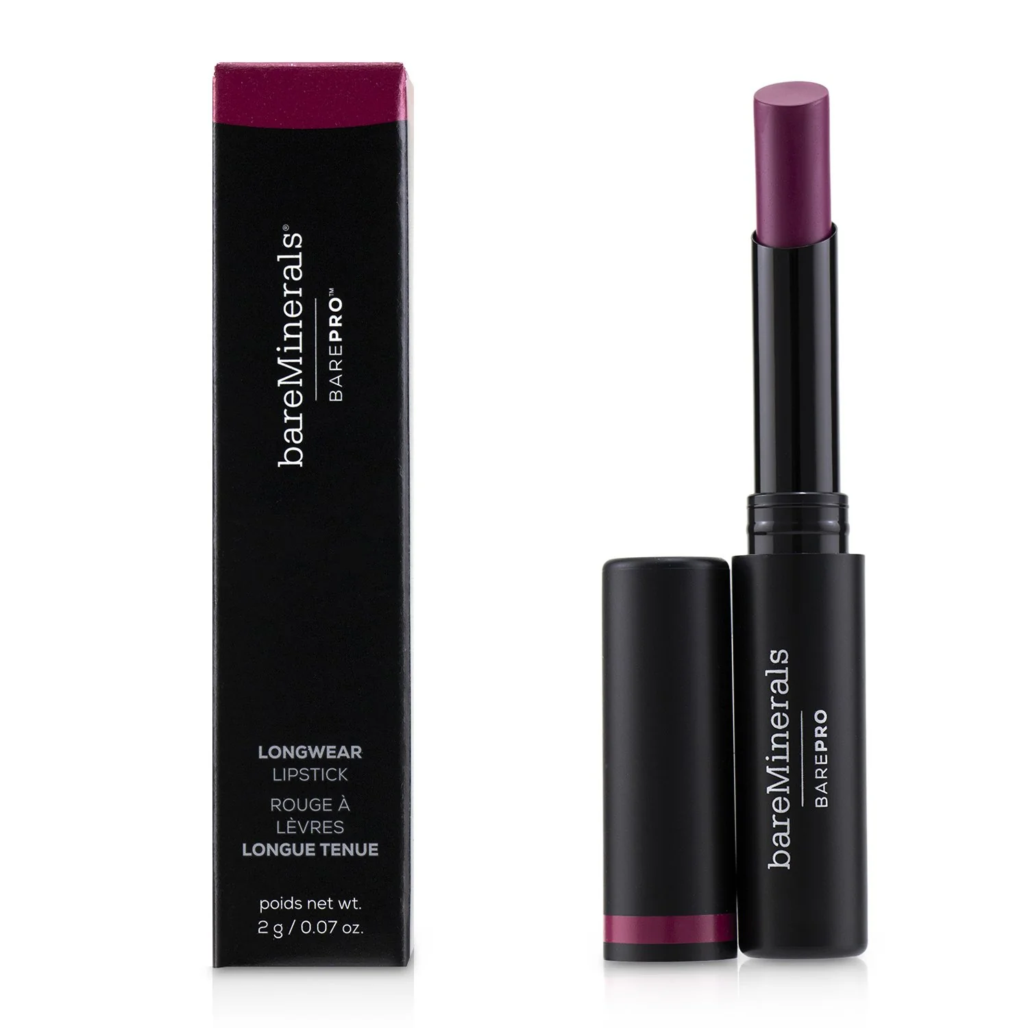 BareMinerals BarePro Longwear Lipstick - # Blackberry  2g/0.07oz