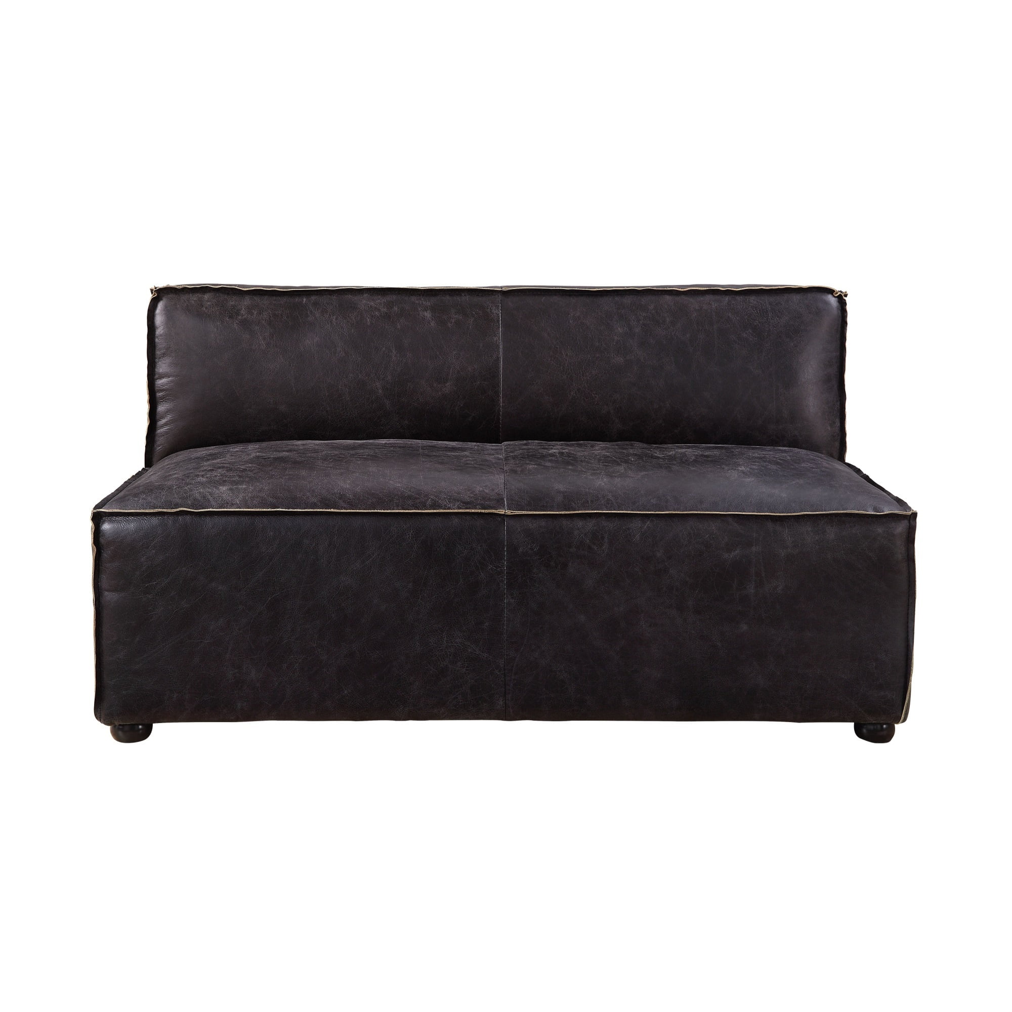 Ergode Modular - Armless Love Antique Slate Top Grain Leather