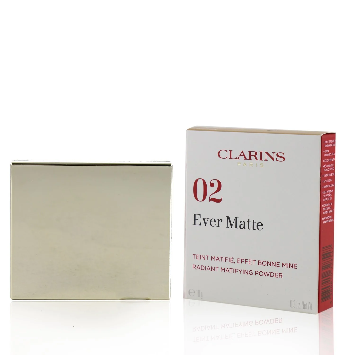 Clarins Ever Matte Radiant Matifying Powder - # 03 Transparent Warm  10g/0.3oz