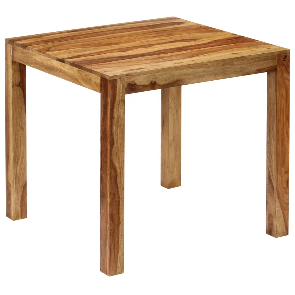 Tomshoo Dining Table Solid Sheesham Wood 32.3