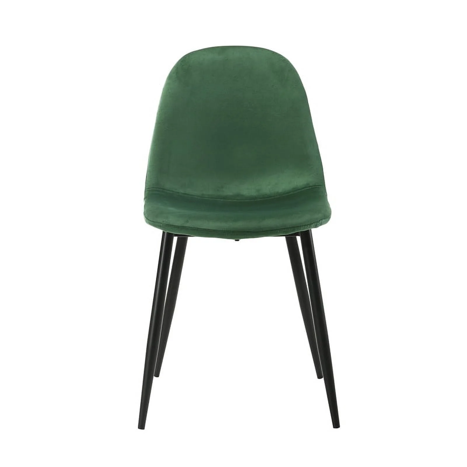 Picket House Furnishings Isla Velvet Side Chair in Emerald