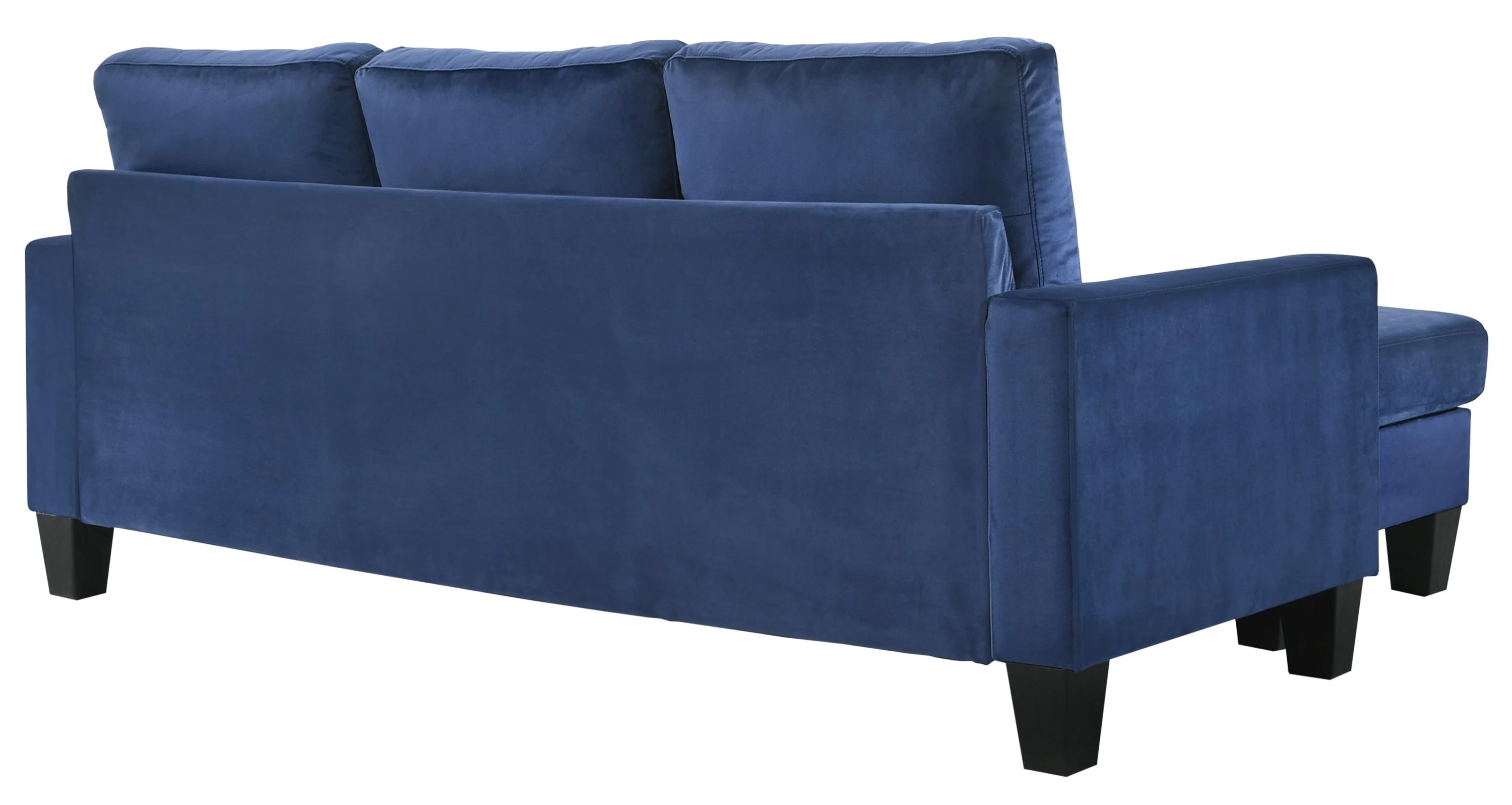 Jessica Sofa Chaise  Navy Blue