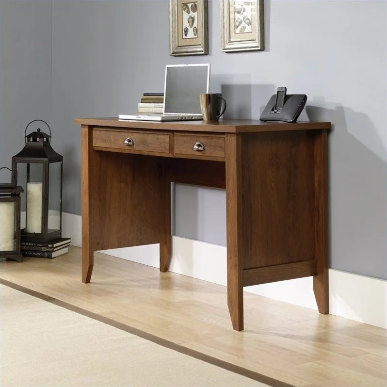 Sauder Shoal Creek Computer Desk, Oiled Oak Finish