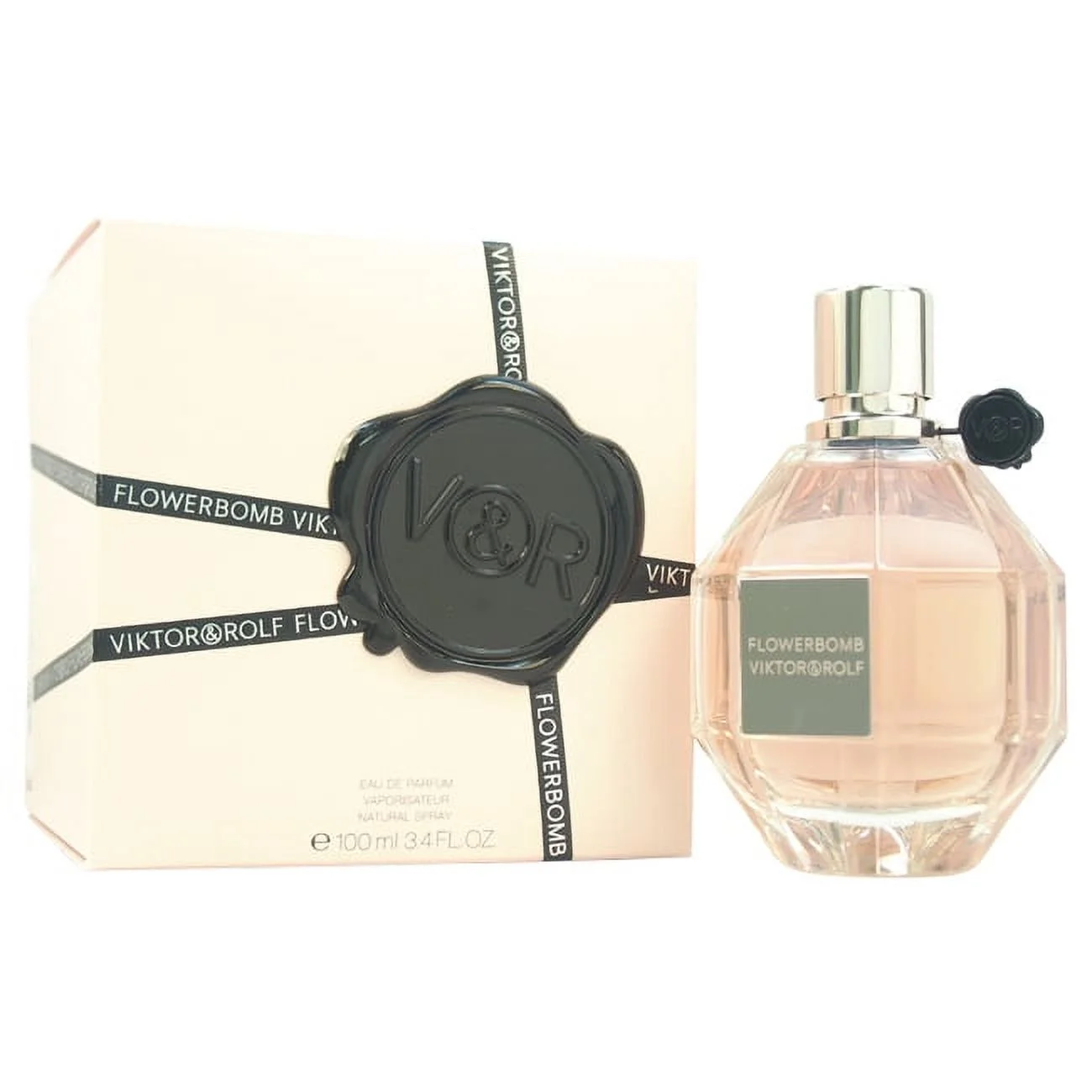 Viktor & Rolf Flowerbomb Eau De Parfum, Perfume for Women, 3.4 Oz