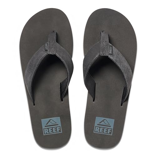 REEF Twinpin Men's Beach Flip Flop, Soft Cushion Footbed, Water Friendly
