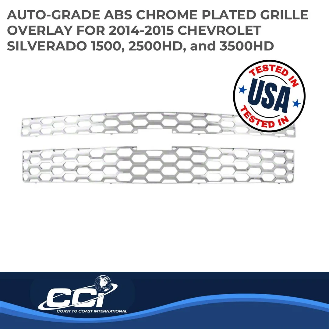 Coast to Coast International GI124 Grille Cover Fits Chevrolet Silverado 1500