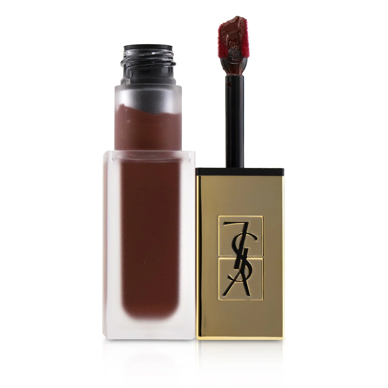 Yves Saint Laurent Tatouage Couture Matte Stain - # 8 Black Red Code (Box Slightly Damaged)  6ml/0.2oz