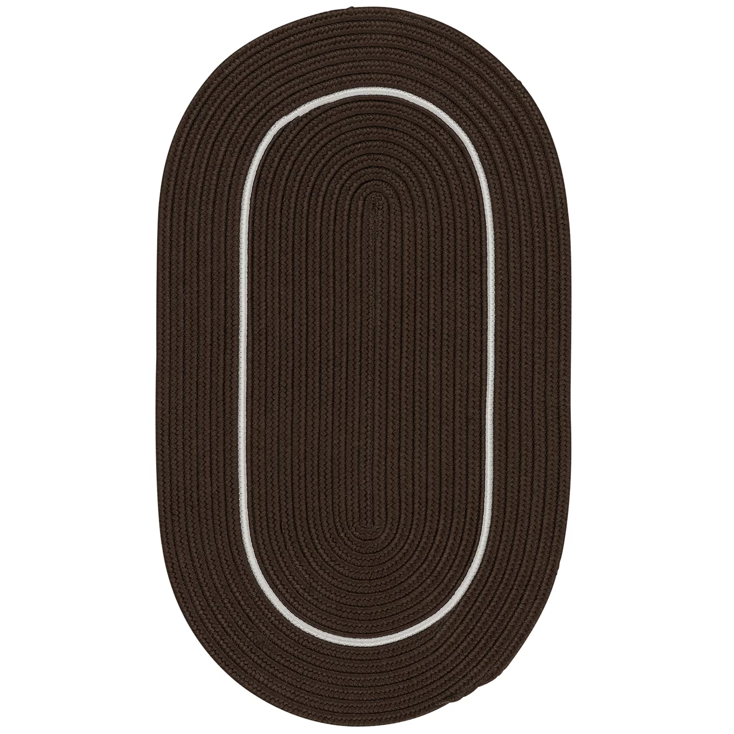 Colonial Mills Lifestyle Accent Border Brown Ash 2x3