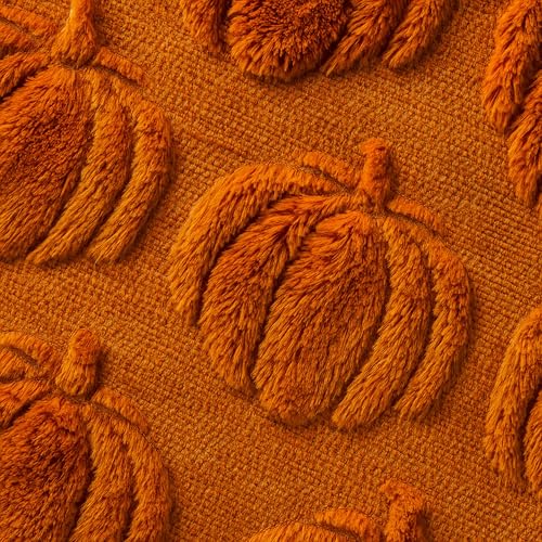 ONFAON Christmas Decorations - Christmas Tree 18x18 Throw Pillow Covers Set of 2,Xmas Decorations Faux Fur Cushion Covers, 3D Embroidered Pillow Cases for Couch Bedroom Living Room Decor, Green