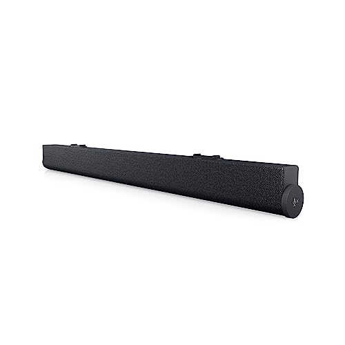 Dell Slim Conferencing Soundbar for Monitor – SB522A - Magnetic, Mute Microphone, Call Answer/end, Zoom Certification, Microsoft Teams Certified