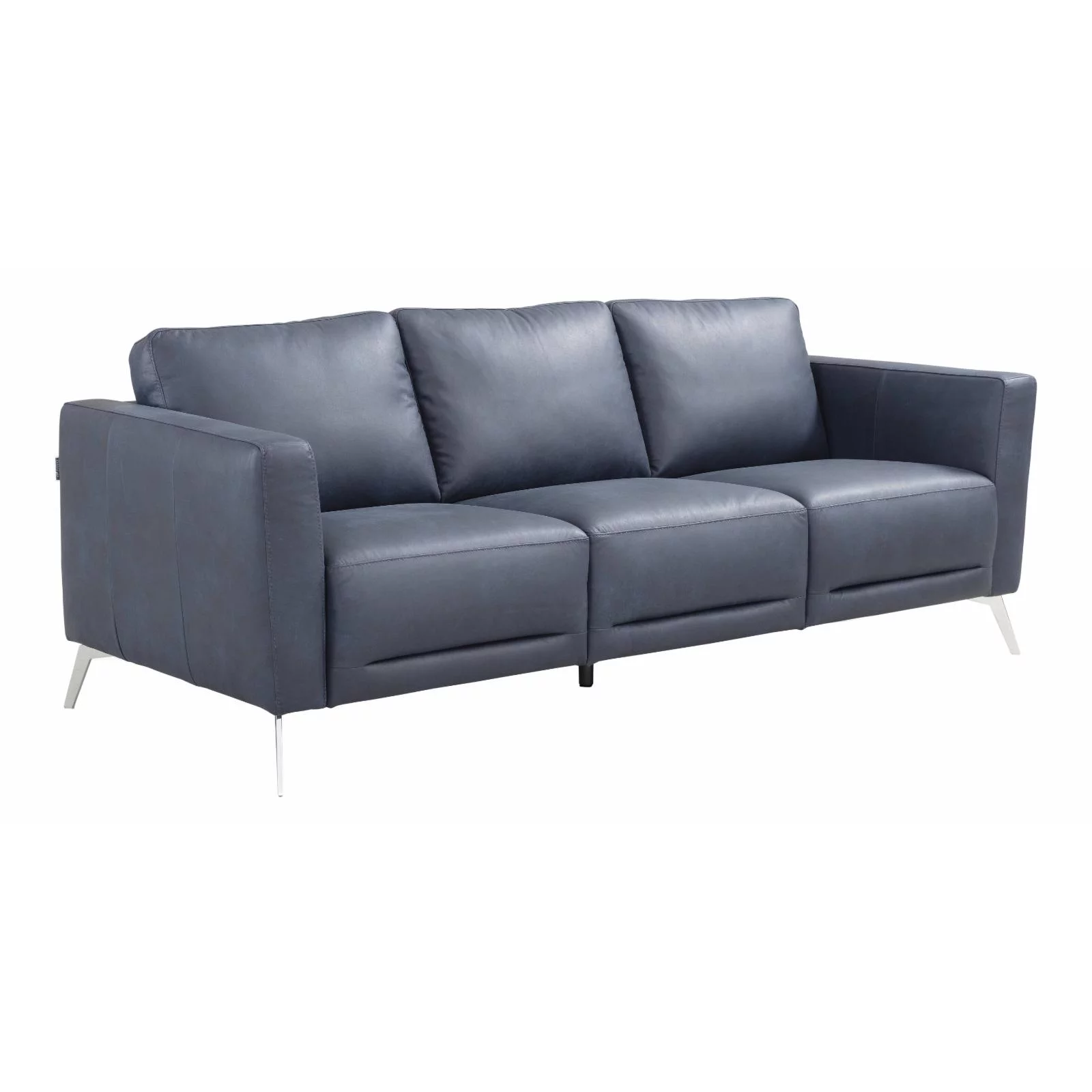 LV00212 - Sofa , Blue Leather - Astonic