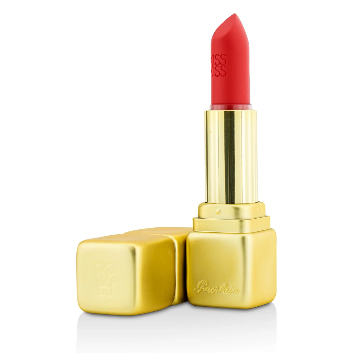 Guerlain KissKiss Matte Hydrating Matte Lip Colour - # M376 Daring Pink  3.5g/0.12oz