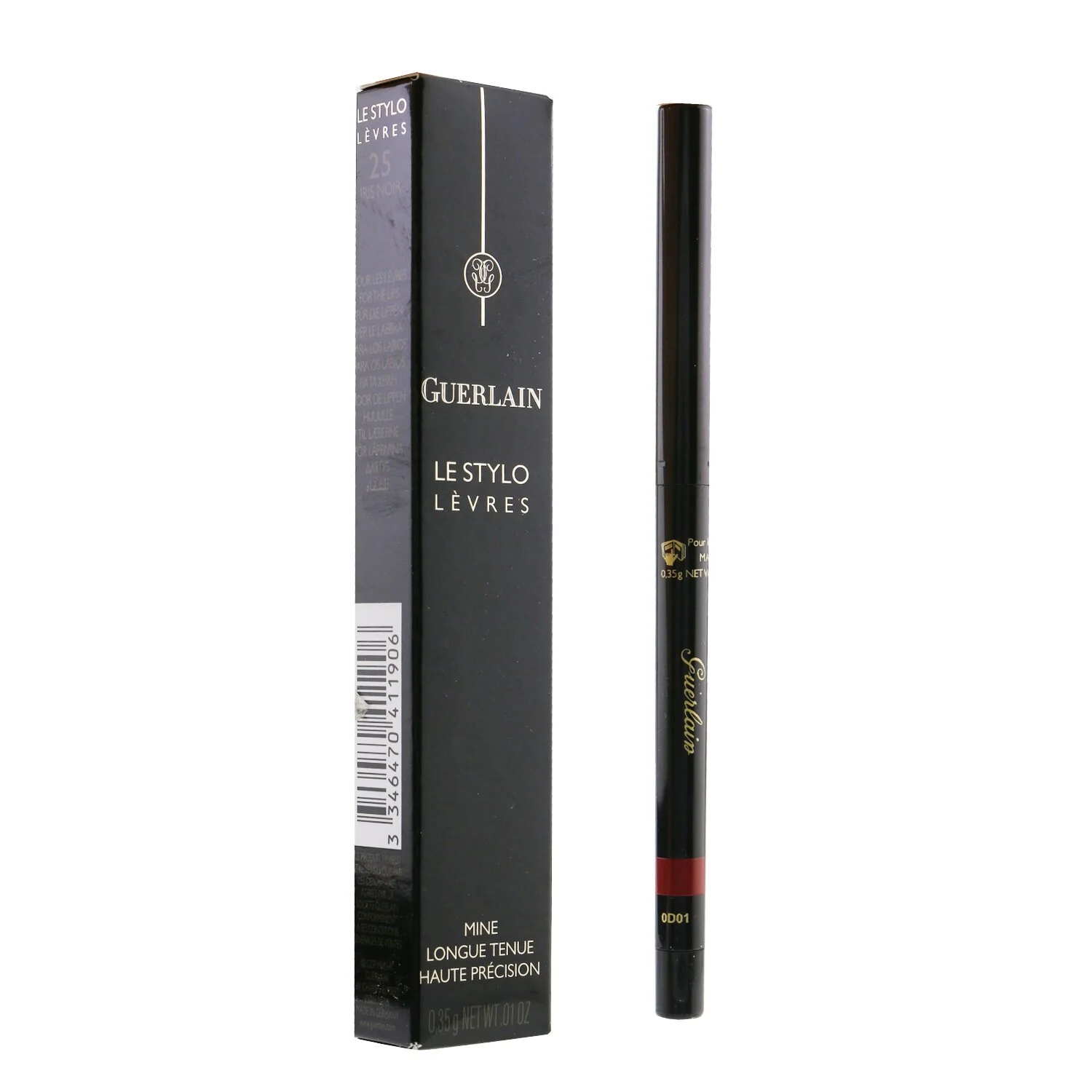 Guerlain Lasting Colour High Precision Lip Liner - #64 Pivoine Magnifica  0.35g/0.01oz