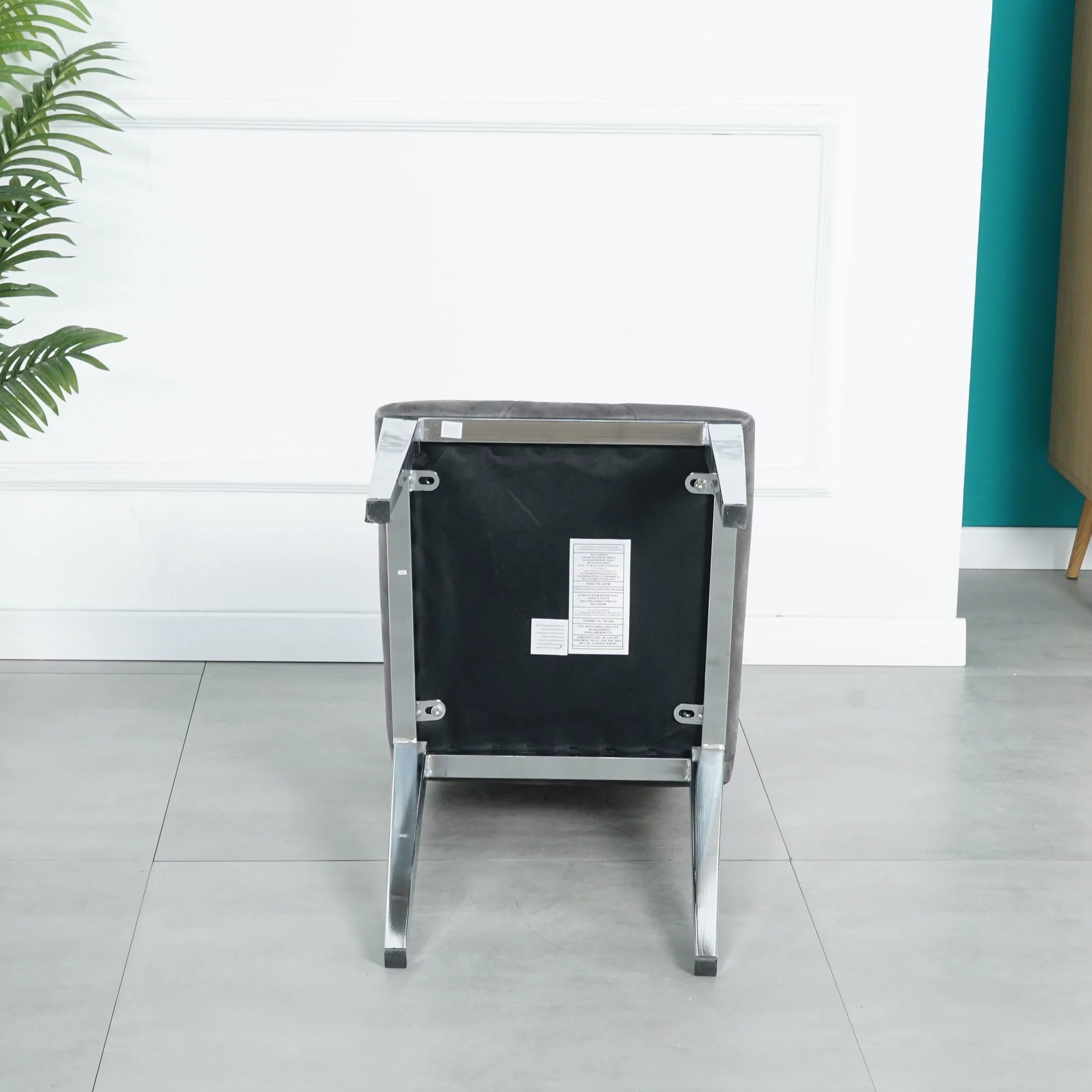 Chrome Luxe Dining Chairs