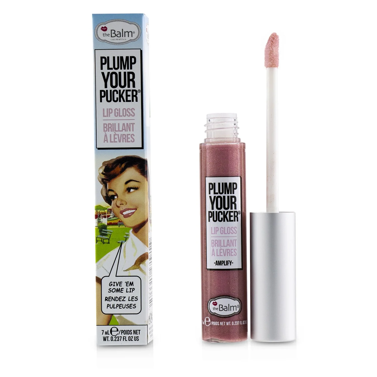 TheBalm Plum Your Pucker Lip Gloss - # Extravagant  7ml/0.237oz