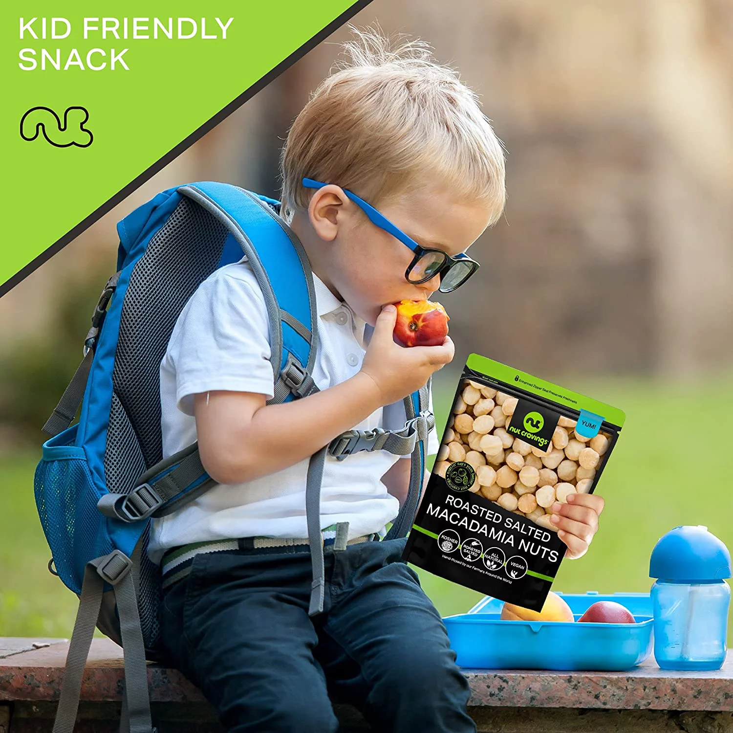 Macadamia Nuts Freshly Roasted & Salted (16oz - 1 lbs) by Nut Cravings