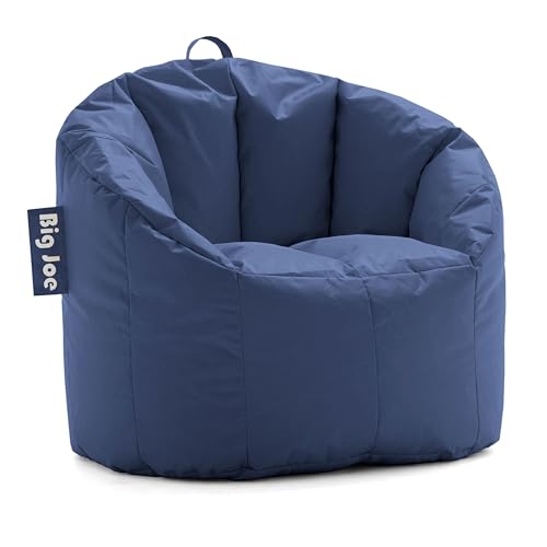 Big Joe Milano Lenox Denim Cobalt Beanbag Chair