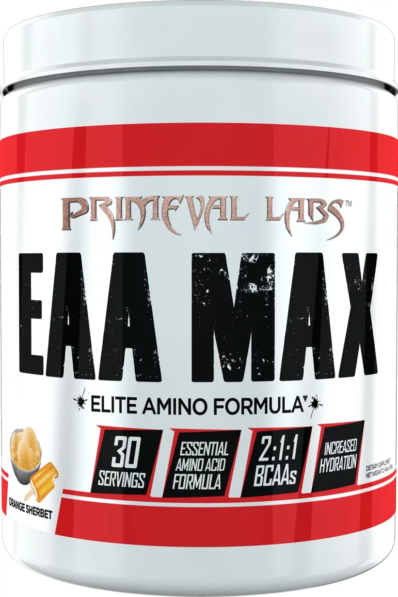 Primeval Labs EAA Max - Elite Amino - Orange Sherbert - 30 Servings